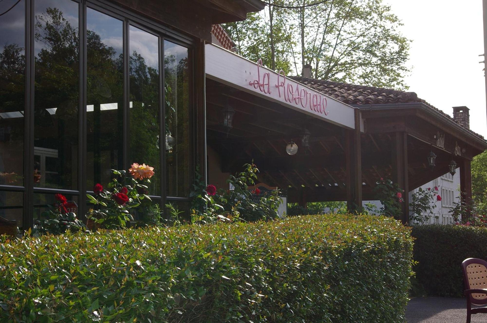 Hostellerie De La Roseraie Barbotan-les-Thermes Exterior foto